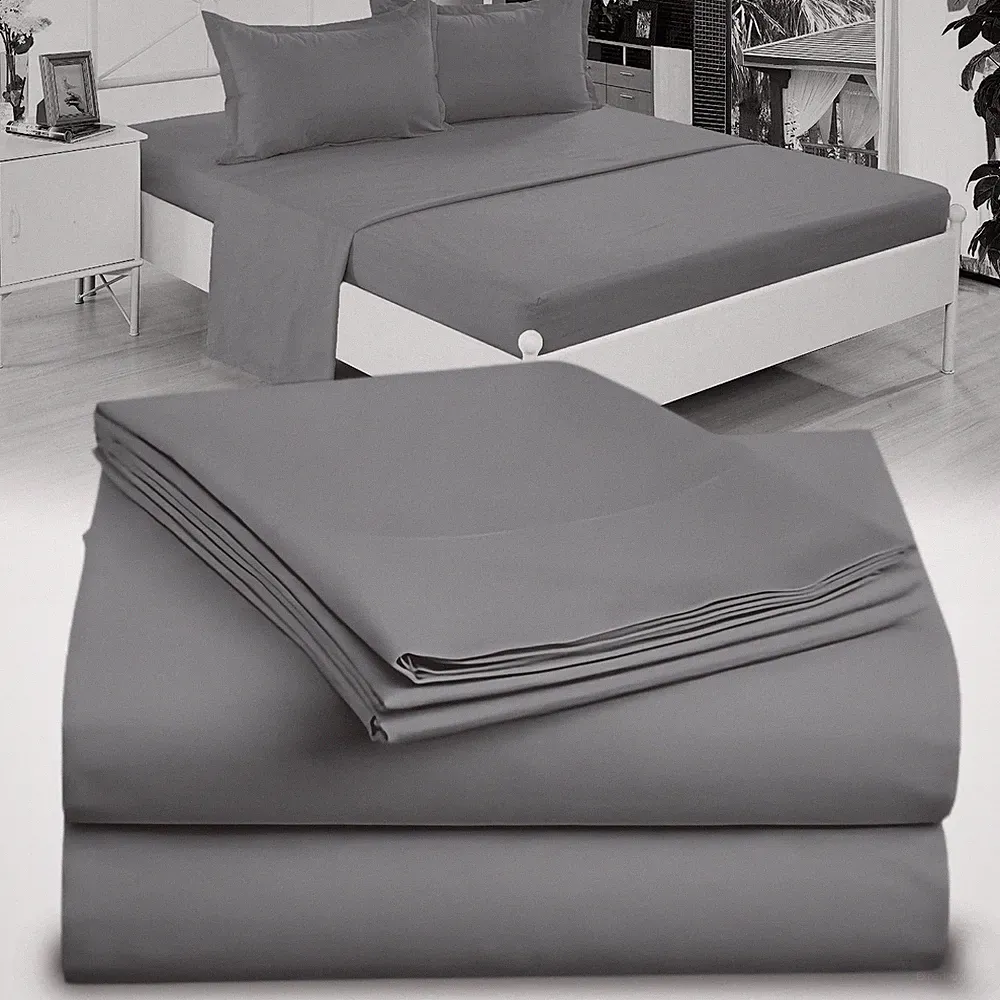 Crescent Bedding Microfiber Twin-XL Sheet Set 3-PC Ultra Soft 15" Deep Pocket